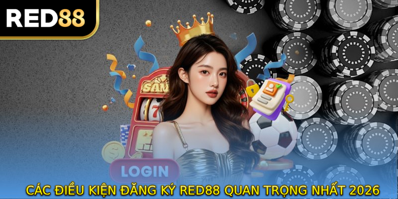 Các điều kiện đăng ký RED88 quan trọng nhất 2026