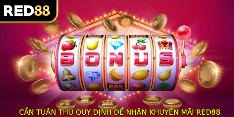 Cần tuân thủ quy định để nhận khuyến mãi RED88 thành công