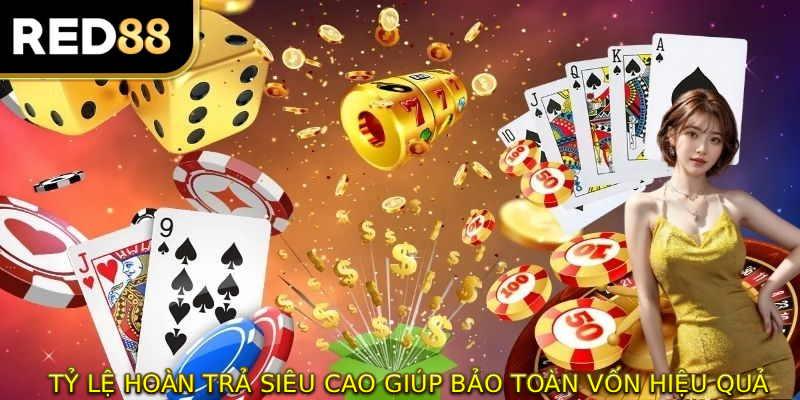 Tỷ lệ hoàn trả siêu cao giúp bảo toàn nguồn vốn hiệu quả